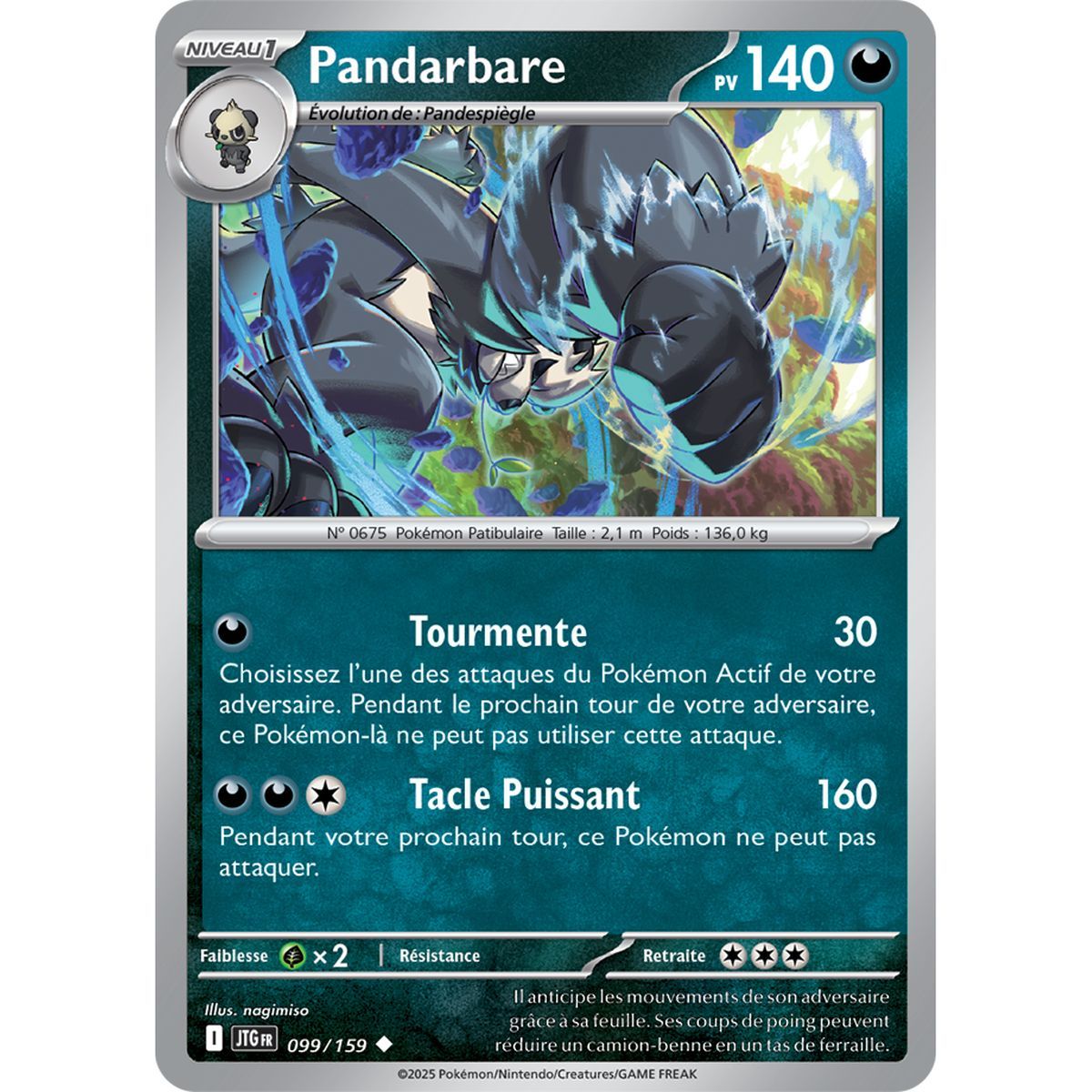 Item Pandarbare - Peu Commune 99/159 - Ecarlate et Violet 9 Aventures Ensemble