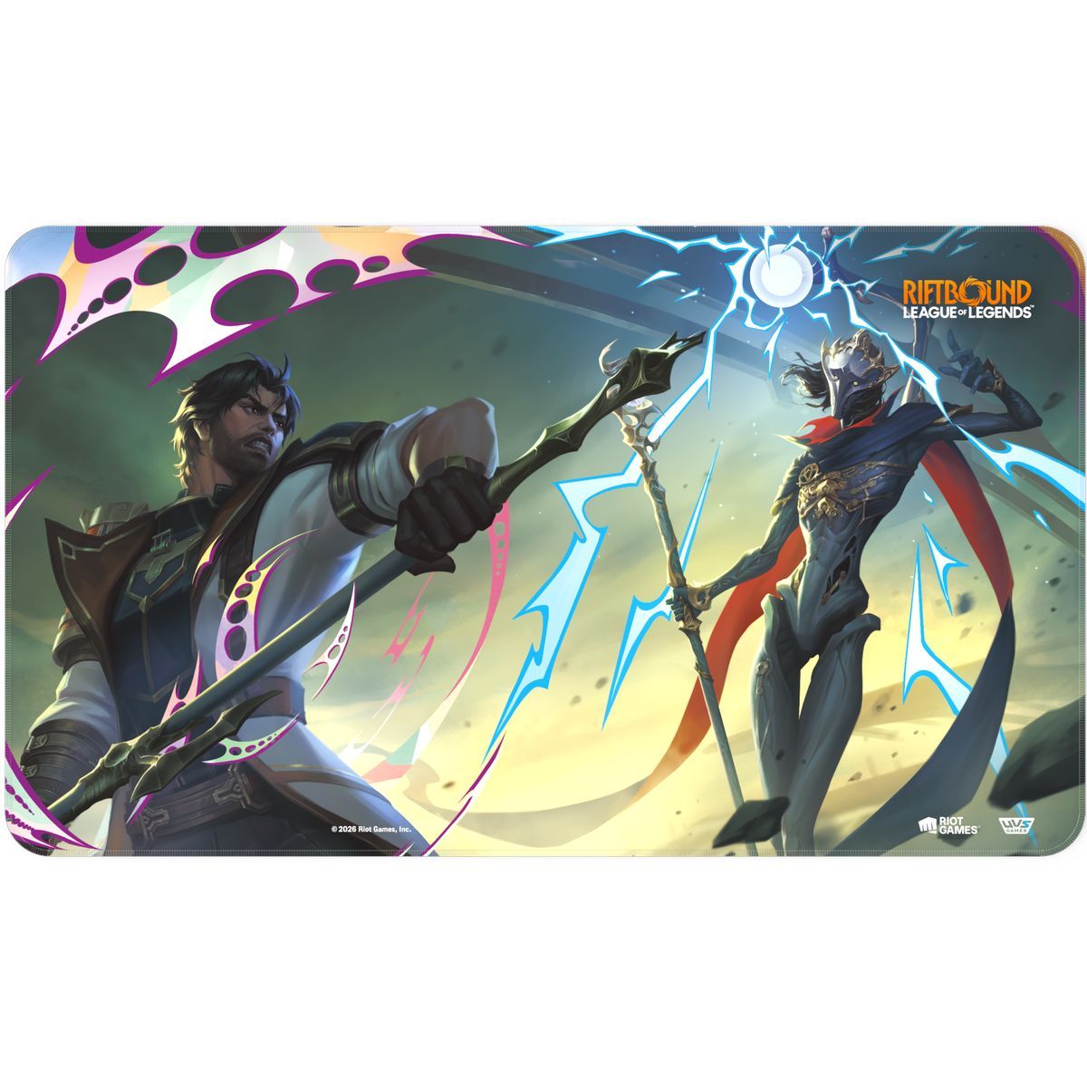Tapis de Jeu - Jayce vs Viktor - Riftbound League of Legends TCG - Set 4 Vendetta - Scellé