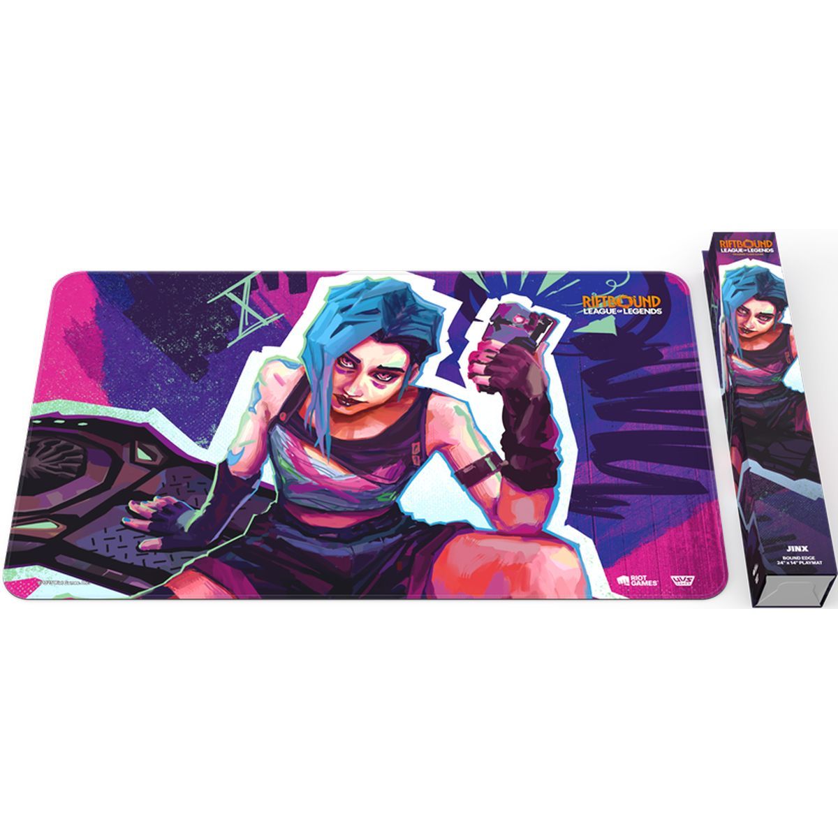 Tapis de Jeu - Jinx - Riftbound League of Legends TCG - Scellé