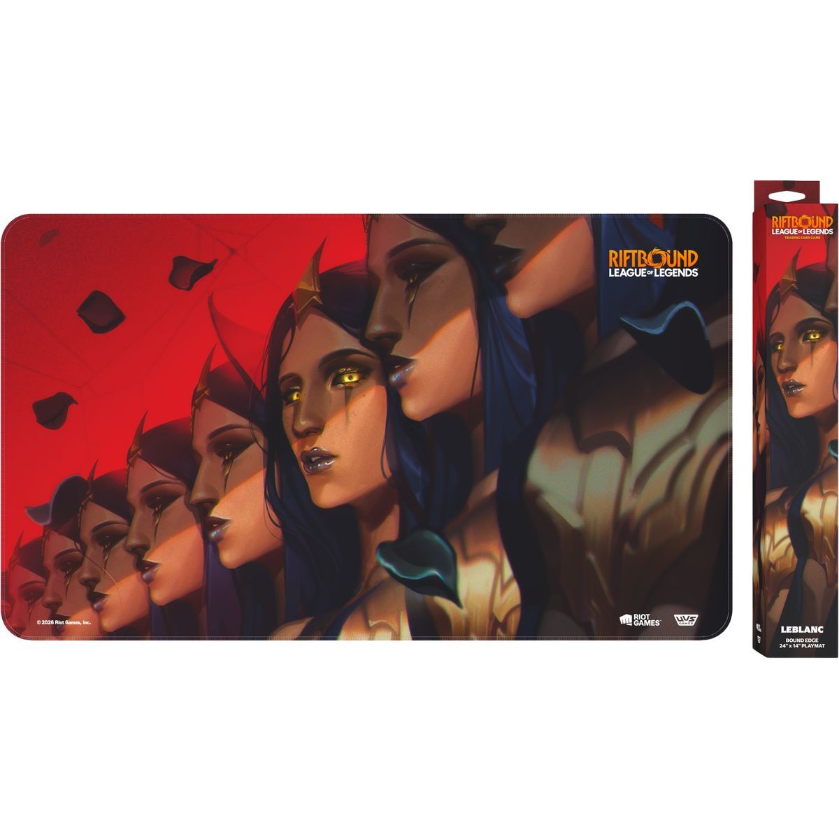 Tapis de Jeu - Leblanc, Deceiver - Riftbound League of Legends TCG - Set 3 Unleashed - Scellé