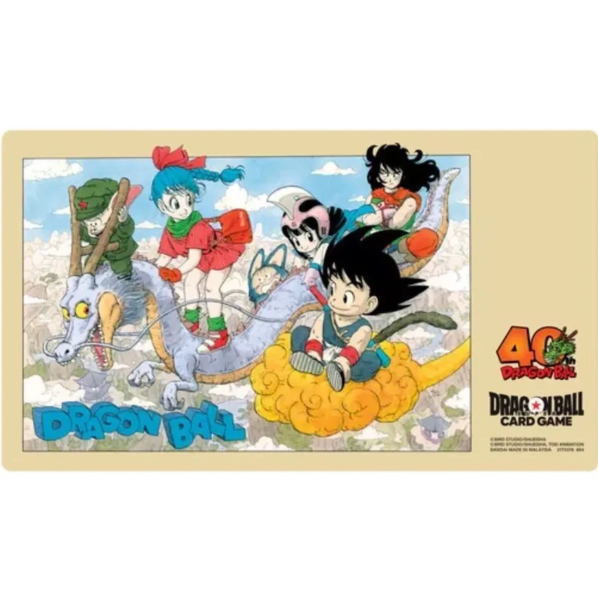 Tapis de jeu - Playmat - 40th Anniversary - Dragon Ball Super CG Fusion World