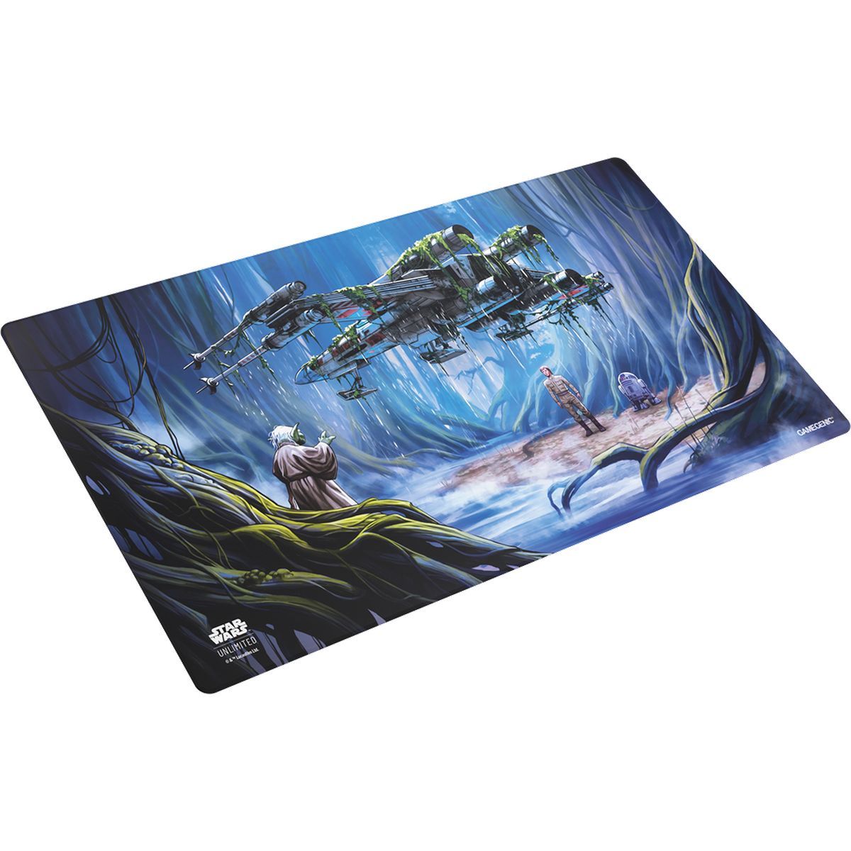 Tapis de Jeu - Playmat - Dagobah - Star Wars : Unlimited - Gamegenic