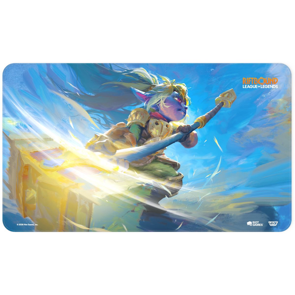 Tapis de Jeu - Poppy, Keeper of the Hammer - Riftbound League of Legends TCG - Set 3 Unleashed - Scellé