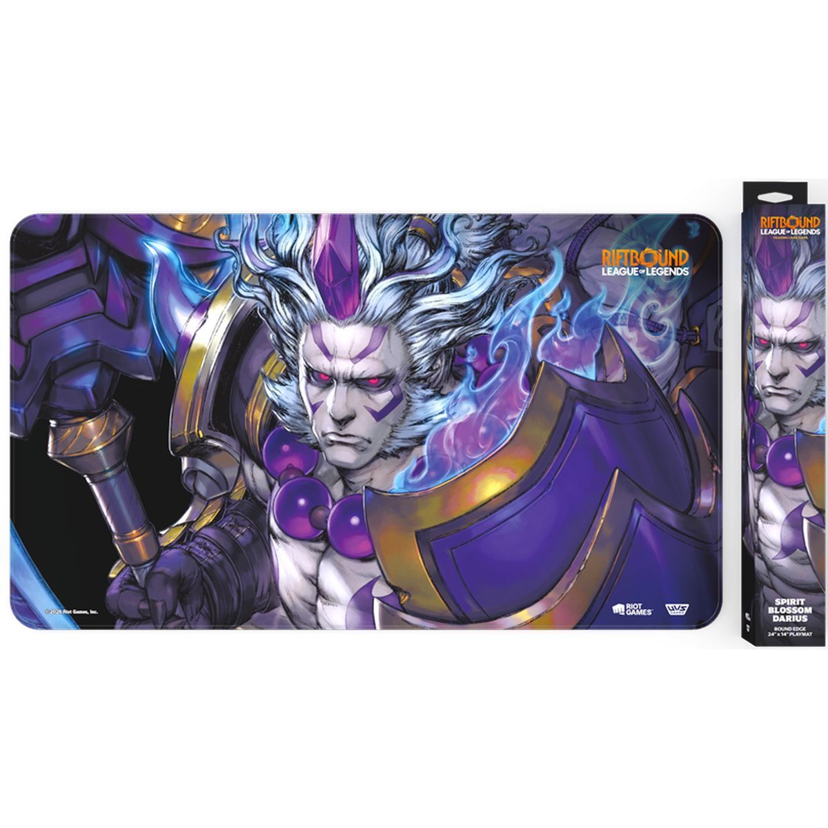 Tapis de Jeu - Spirit Blossom Darius - Riftbound League of Legends TCG - Set 2 Spiritforged - Scellé