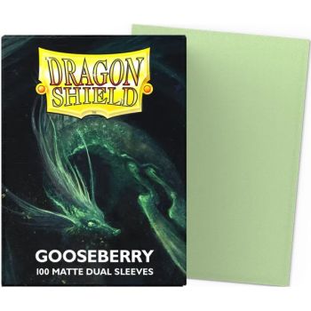 photo 100 Pochettes Standard - Matte Sleeves Gooseberry - Dragon Shield