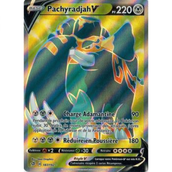 Item Pachyradjah V - Full Art Ultra Rare 187/192 EB02 Clash des Rebelles
