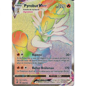 Item Pyrobut VMAX - Secret Rare 194/192 EB02 Clash des Rebelles