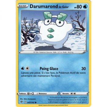 Item Darumarond de Galar - Reverse 047/192 EB02 Clash des Rebelles