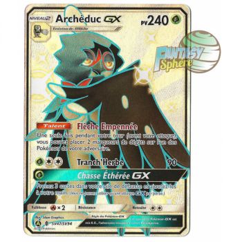 Item Archéduc GX - Full Art Ultra Rare SV47/SV94 - Soleil et Lune 11.5 Destinees Occultes