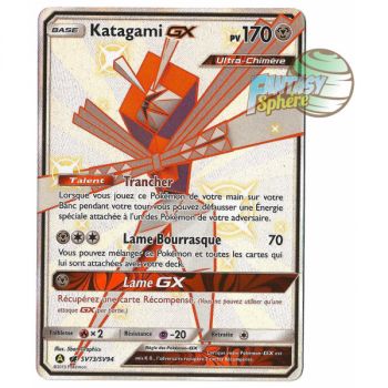 Item Katagami GX - Full Art Ultra Rare SV73/SV94 - Soleil et Lune 11.5 Destinees Occultes