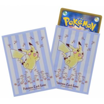 Pokémon Center - Proteges Cartes - Standard - Pikachu - Flowers in Full Bloom (64)