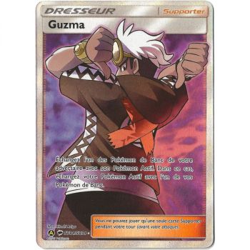 Item Guzma - Full Art Ultra Rare SV84/SV94 - Soleil et Lune 11.5 Destinees Occultes