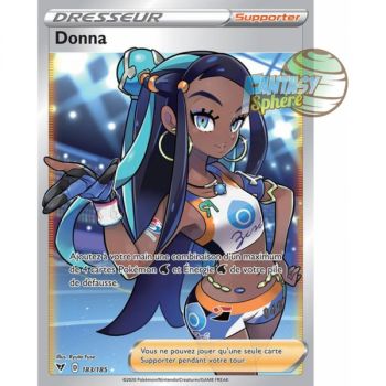 Item Donna - Full Art Ultra Rare  183/185 - Epee et Bouclier 4 Voltage Eclatant