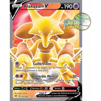 Item Alakazam V - Full Art Ultra Rare  172/185 - Epee et Bouclier 4 Voltage Eclatant