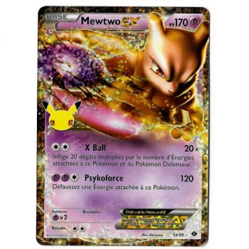 Item Mewtwo Ex - Ultra Rare 54/99 EB07.5 Célébrations 25 Ans