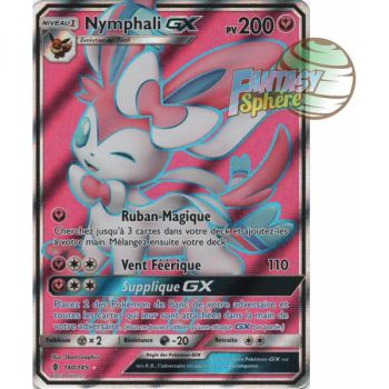 Item Nymphali GX - Full Art Ultra Rare  140/145 - Soleil et Lune 2 Gardiens Ascendants