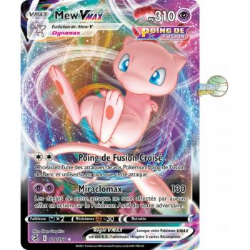 Item Mew VMAX - Ultra Rare 114/264 - EB08 Epee et Bouclier Poing de Fusion