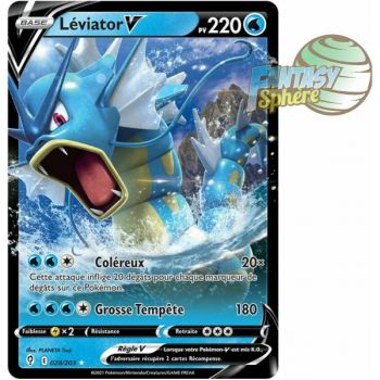 Item Léviator V - Ultra Rare 028/203 - Epee et Bouclier Evolution Celeste