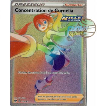 Concentration de Cornélia - Secret Rare 174/163 - Epee et Bouclier Style de Combat