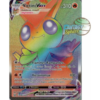 Item Victini VMAX - Secret Rare 165/163 - Epee et Bouclier Style de Combat