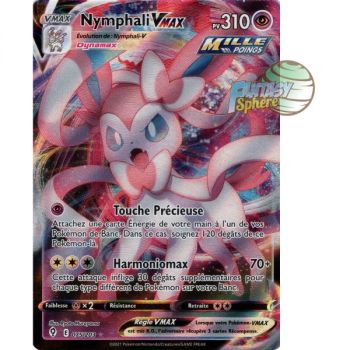 Item Nymphali VMAX - Full Art Ultra Rare 75/203 - Epee et Bouclier Evolution Celeste