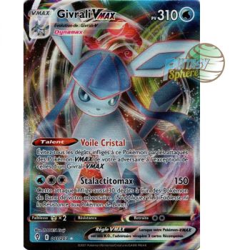 Item Givrali VMAX - Full Art Ultra Rare 41/203 - Epee et Bouclier Evolution Celeste