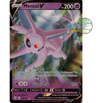 Item Mentali V - Ultra Rare 64/203 - Epee et Bouclier Evolution Celeste
