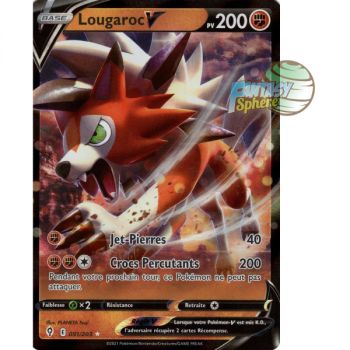 Item Lougaroc V - Ultra Rare 91/203 - Epee et Bouclier Evolution Celeste