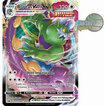 Item Boréas VMAX - Full Art Ultra Rare 125/198 - Epee et Bouclier Regne de Glace