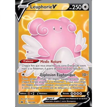 Item Leuphorie V - Full Art Ultra Rare 182/198 - Epee et Bouclier Regne de Glace