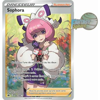 Sophora - Full Art Ultra Rare 194/198 - Epee et Bouclier Regne de Glace
