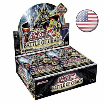 Item Yu-Gi-Oh! - Display - Boite de 24 Boosters - La Bataille du Chaos - Americain US