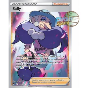 Item Sally - Full Art Ultra Rare  184/185 - Epee et Bouclier 4 Voltage Eclatant