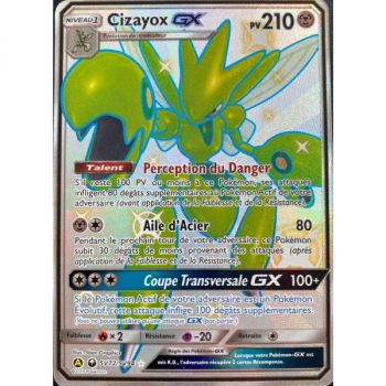 Item Cizayox GX - Full Art Ultra Rare SV72/SV94 - Soleil et Lune 11.5 Destinees Occultes