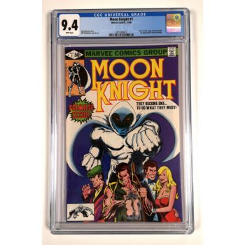 Item Comics - Marvel - Moon Knight N°1 (1980 1st Series) - [CGC 9.4 - White Pages]