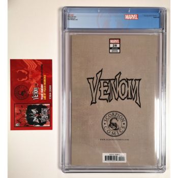 Comics - Marvel - Venom N°28 (Scorpion Comics Variant) (2018) - [CGC 9.8 - White Pages]