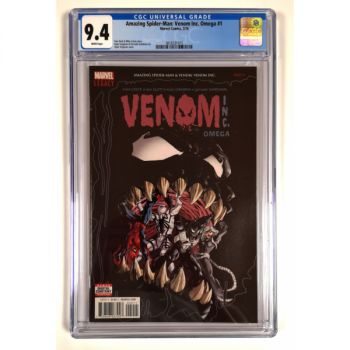 Item Comics - Marvel - Amazing Spider-Man and Venom: Venom Inc Omega (2018) - [CGC 9.4 - White Pages]
