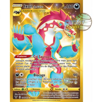 Item Ixon de Galar - Secret Rare 198/185 - Epee et Bouclier 4 Voltage Eclatant