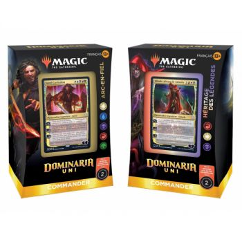 MTG - Lot des 2 Deck Commander - Dominaria Uni - FR