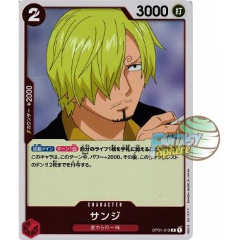 Item Sanji - R  OP01-013 - OP01 Romance Dawn Japonais