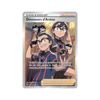 Item Dresseurs d'Arène - Full Art Ultra Rare 191/195 - Epee et Bouclier 12 Tempete Argentée