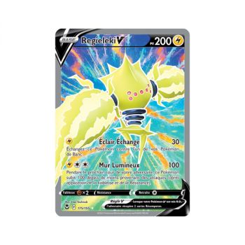 Item Regieleki V - Full Art Ultra Rare 175/195 - Epee et Bouclier 12 Tempete Argentée