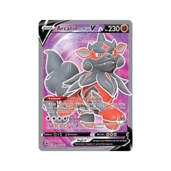 Item Arcanin de Hisui V - Full Art Ultra Rare 179/195 - Epee et Bouclier 12 Tempete Argentée