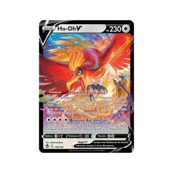 Item Ho-Oh V - Ultra Rare 140/195 - Epee et Bouclier 12 Tempete Argentée