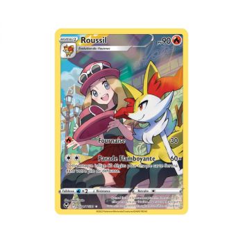 Item Roussil - Full Art Ultra Rare TG01/TG30 - Epee et Bouclier 12 Tempete Argentée