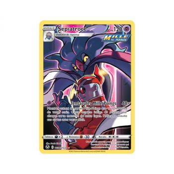 Item Sepiatroce - Full Art Ultra Rare TG06/TG30 - Epee et Bouclier 12 Tempete Argentée
