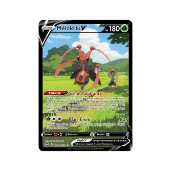 Item Mélokrik V - Full Art Ultra Rare TG12/TG30 - Epee et Bouclier 12 Tempete Argentée