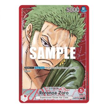 Item Roronoa Zoro - L Parallel OP01-001 - OP01 Romance Dawn