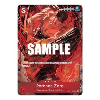 Item Roronoa Zoro - SR Parallel OP01-025 - OP01 Romance Dawn
