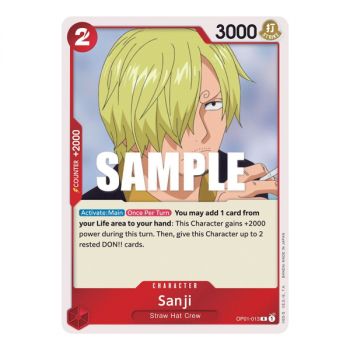 Item Sanji - R  OP01-013 - OP01 Romance Dawn